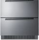 Summit® 30" Panel Ready Refrigerator Drawers-0