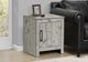 Monarch Specialties Inc. Rustic Grey 22" Accent Table with 1 Door-1