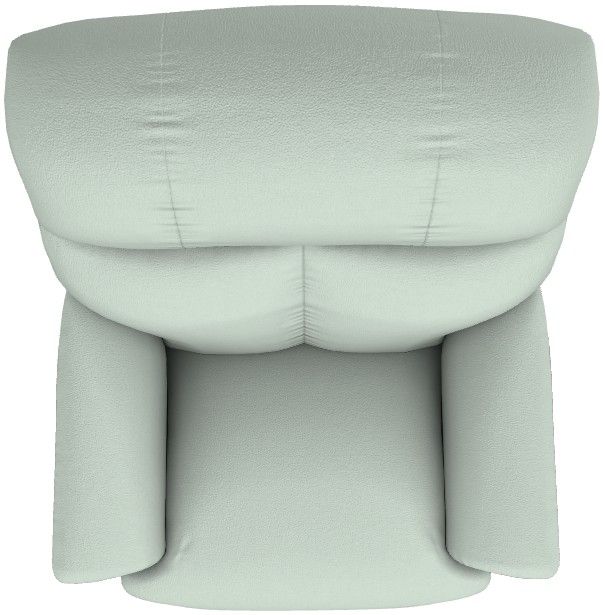 La-Z-Boy® Reed Seafoam Leather Power Rocking Recliner with Headrest-4