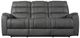 Bassett® Furniture Club Level Wendell Gunmetal Power Reclining Sofa-1