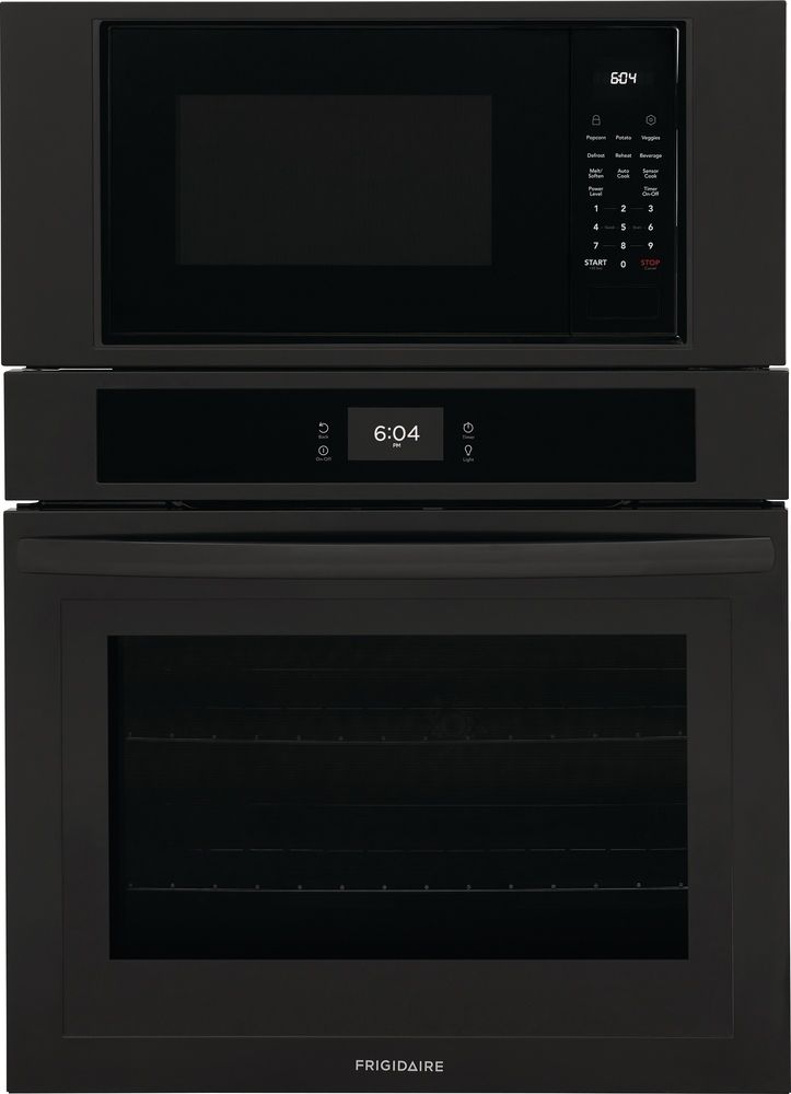 Frigidaire® 30" Black Oven/Microwave Combo Electric Wall Oven 