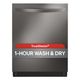 LG 24" Black Stainless Steel Smart Top Control Built In Dishwasher QuadWash® Pro, TrueSteam® and Dynamic Heat Dry™-2