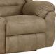 HomeStretch Gambler Truffle Manual Double Reclining Loveseat-2