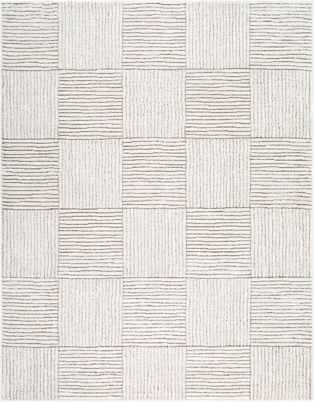 Surya Architect Dark Brown/Ivory 5'x7' Area Rug-0