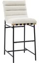 Steve Silver Co. Nicco 2-Piece Black/Eggshell 30" Bar Stool Set-2