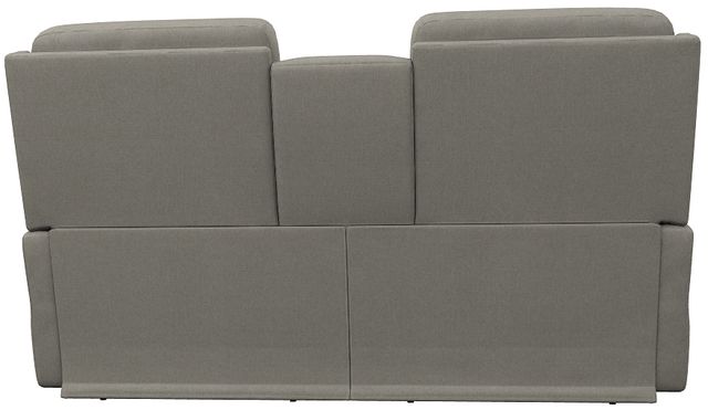La-Z-Boy® Finley Dove Power Wall Reclining Loveseat with Console, Headrest, and Lumbar-4