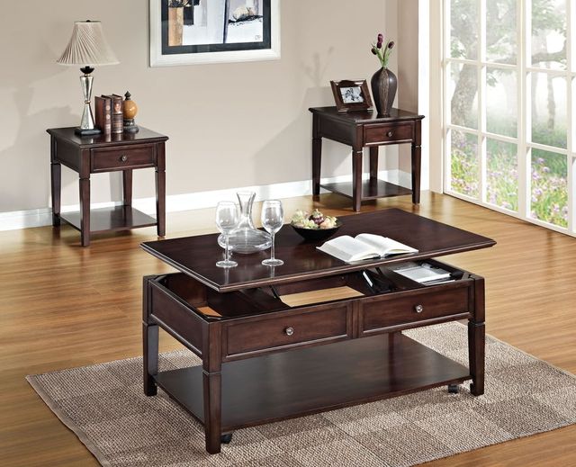 ACME Furniture Malachi Walnut End Table-1