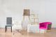 A & B Home Cavendish Gold/White Accent Chair-3