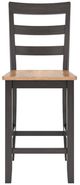 Signature Design by Ashley® Gesthaven Brown/Natural Counter Height Barstool-1