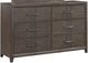 New Classic® Home Furnishings Landon Walnut Dresser-0