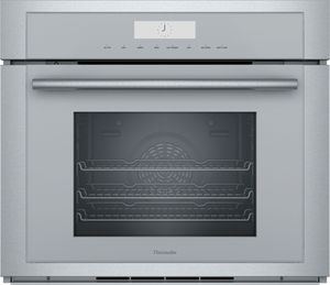 Front view of the Thermador® Masterpiece® 30" Stainless Steel Steam Oven