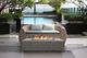 XO 60" Limestone Natural Gas Fire Table-2