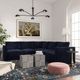 TOV Furniture Willow 5-Piece Navy Modular Sectional-1
