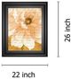 Classy Living Patricia Pinto Beautiful Cream Peonies Script Il Wall Art-2