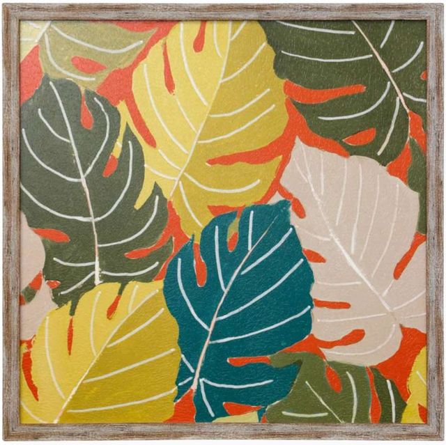 Stylecraft Nature in Color Blue-Green/Gray/Green/Red/Yellow Wall Art -0