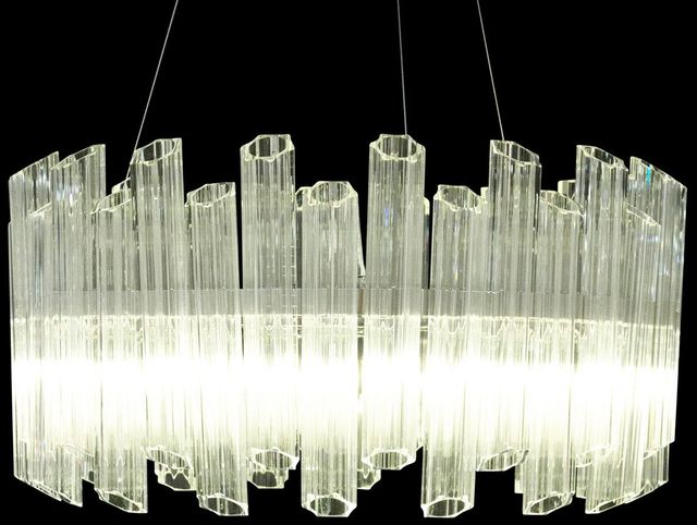 Michael Amini® Octavious 8 Light Chandelier-0
