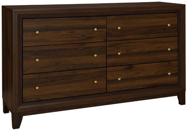 Coaster® Welsley Walnut Dresser -0