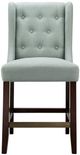 Olliix by Madison Park Blue Cleo Counter Stool-4