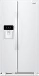 Whirlpool® 21.4 Cu. Ft. White Side-by-Side Refrigerator-0
