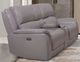 Furniture of America® Gorgius Light Gray Power Reclining Loveseat -0