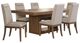 Steve Silver Co. Garland 7-Piece Beige/Toffee Dining Set-0