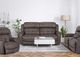 Franklin™ Corwin Dakota Gray Leather Power Rocker Recliner-1