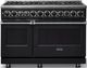 Viking® 7 Series 48'' Onyx Sealed Burner Pro Style Dual Fuel Range-0