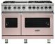Viking® 5 Series 48" Blush Pro Style Dual Fuel Range with Griddle-0