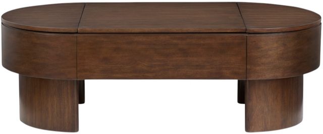 Magnussen Home® Holloway Toasted Almond  Lift Top Cocktail Table-4