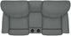 La-Z-Boy® Briggs Grey Power Reclining Loveseat with Headrest and Console-1
