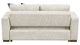 Homelegance® Isla Beige Pull-Out Bed Loveseat with Click Motion Back-2