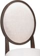 TOV Furniture Mila 2-Piece Beige/Dark Brown Dining Side Chair Set-5