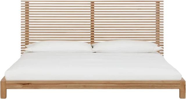 Modus Furniture Tanner Flaxen Queen Panel Bed-3