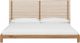 Modus Furniture Tanner Flaxen Queen Panel Bed-3
