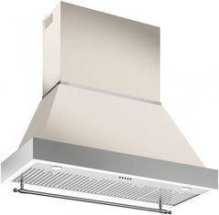 Bertazzoni Heritage Series 48" Ivory Gloss Wall Mounted Canopy