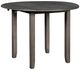New Classic® Home Furnishings Gia 3-Piece Gray Dining Set-2