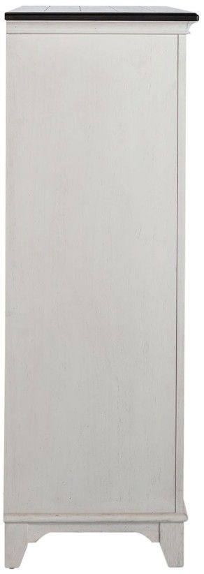Liberty Furniture Allyson Park Charcoal/Wirebrushed White 52" Chest-3