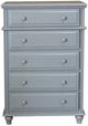 Cottage Creek Furniture Abilene Gray Chest-1