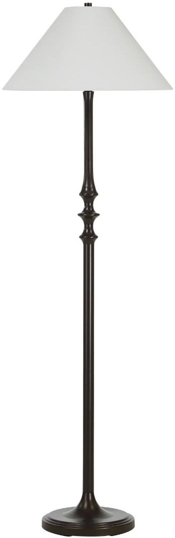 Renwil® Everren Zyraa Matte Dark Bronze Floor Lamp-0