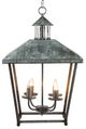 A & B Home Frey Natural Gray 4-Light Chandelier-1