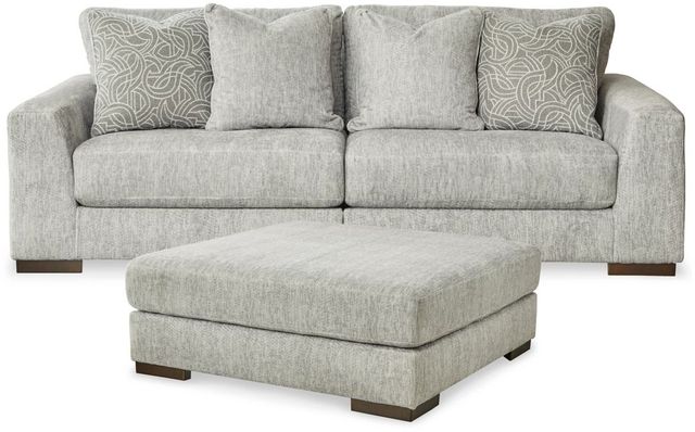 Signature Design by Ashley® Regent Park 2-Piece Pewter Living Room Set-0