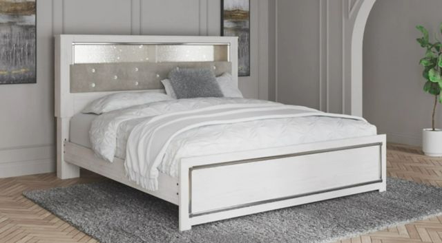 Signature Design by Ashley® Altyra White King Bookcase Bed-4
