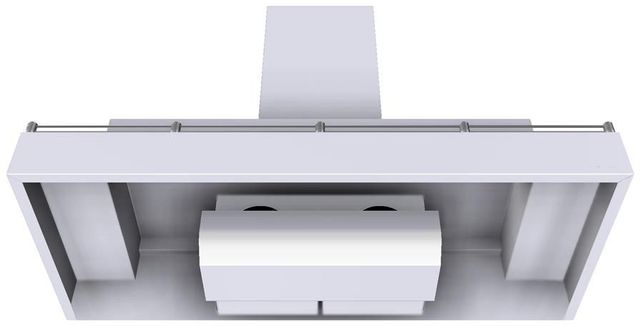 Vent-A-Hood® 48" White Contemporary Wall Mount Range Hood-3