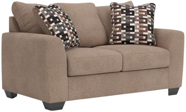 Benchcraft® Triston-Peaks Suede Loveseat-0
