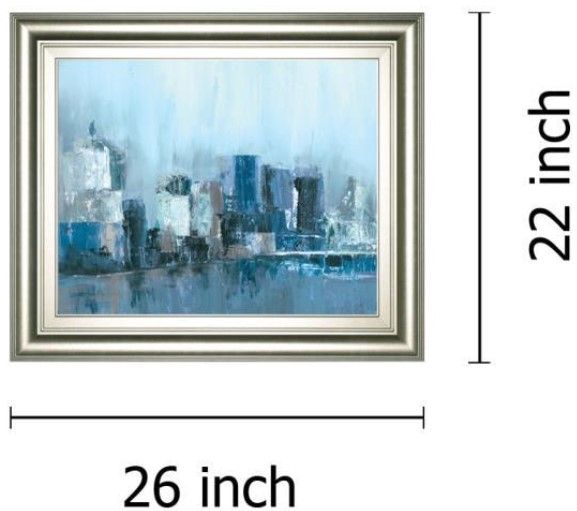 Classy Living Jones, CY City Lines Wall Art-2