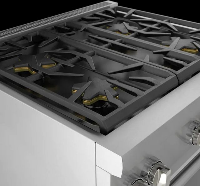 Thermador® Pro Harmony® 30" Stainless Steel Pro Style Natural Gas Range-6