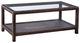 Braxton Culler Customizable Pine Isle Glass Top Coffee Table-2