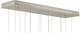 Currey & Company Lazio Multi-Drop Natural/Painted Silver Pendant Lighting-2