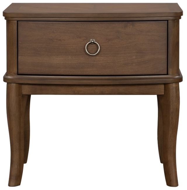 Flexsteel® Bellevue Whiskey Brown Open Nightstand-2