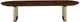 Michael Amini® Houston Walnut Oval Dining Table with Gold Base-2